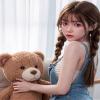 5.ft Life Size Companion Dolls Realistic Flexible Full Body Silicone Doll for Adult Lifelike Model Female Seamless Action Figure for Arts/Drawings/Photography view 4