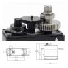 60KG Digital Servo Motor 14V Metal Gear Waterproof Brushless Remote Control Steering Servo(Continuous 360) view 3