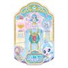 Princess Catch Teenieping Graceping Figure  Dress Capsule & Carry Case Set, Pastel-Blue Mini Collectible with Interchangeable Outfit  view 1
