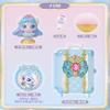 Princess Catch Teenieping Graceping Figure  Dress Capsule & Carry Case Set, Pastel-Blue Mini Collectible with Interchangeable Outfit  view 2
