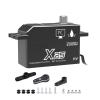 25KG PWM Digital Brushless Servo Motor Full Metal Gear High Torque Thin Short Body Servo Suitable for 1/8 1/10(X25kgBLS 360 Degree) view 2