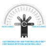 15KG PWM Digital Brushless Servo Motor Full Metal Gear High Torque Thin Short Body Servo Suitable for 1/8 1/10(X15kgBLS 357 Degree) view 3