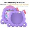 XEGIMOR Silicone Case for Tamagotchi Paradise with Button Cap, Protective Cover with Screen Protector and Lanyard for Tamagotchi Paradise Pet Accessories (Purple) view 3