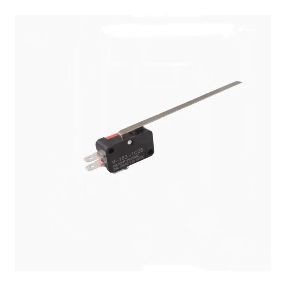 10Pcs Limit Switch V-153-1C25 Long Straight Hinge Lever SPDT MicroSwitch 15A