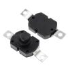 10PCS Push Button Switch 30V 1A Flashlight Switch Lock 17X12X9.5MM Table lamp Switch Flashlight Button Switch ON-Off view 1