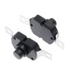 10PCS Push Button Switch 30V 1A Flashlight Switch Lock 17X12X9.5MM Table lamp Switch Flashlight Button Switch ON-Off view 2