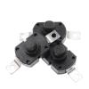 10PCS Push Button Switch 30V 1A Flashlight Switch Lock 17X12X9.5MM Table lamp Switch Flashlight Button Switch ON-Off view 3
