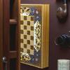19.6" Persian Khatam Backgammon Set  Large Handmade Wooden Game Board for Adults  Decorative Inlay Design  Classic Strategy Game  Gift for Dad, Husband, Birthday or Anniversary view 1