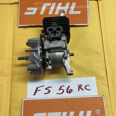 New Genuine OEM FS 56 RC Engine Block Piston Cylinder, Replacement for Stihl OEM