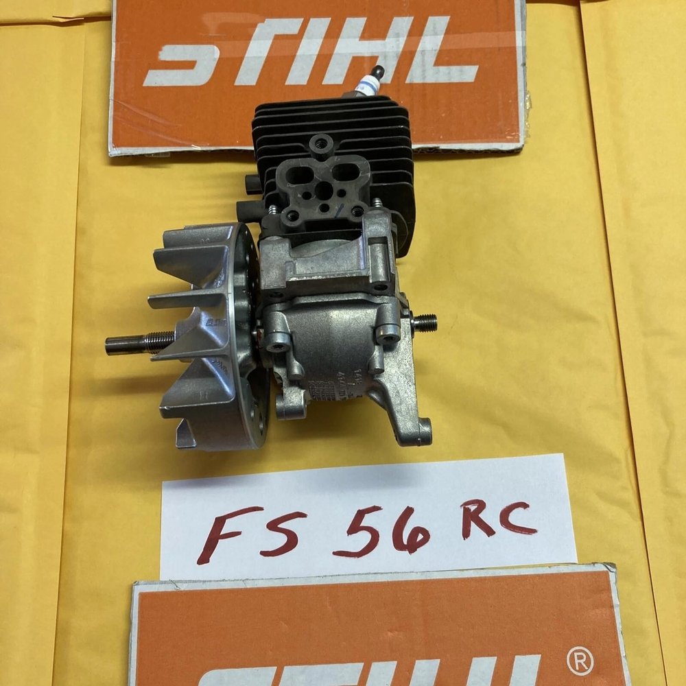 New Genuine OEM FS 56 RC Engine Block Piston Cylinder, Replacement for Stihl OEM
