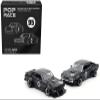 1:64 Diecast Model Car Compatible with Nissan Skyline GT-R V8 Drift Hakosuka #95 Black and Datsun Laurel C130 Black 2 Car Box Set Hong Kong Toycar Salon 2025" Limited Edition by Pop Race view 1