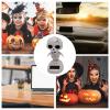 Halloween Car Dashboard Solar Powered Dancing Toys 5x7x11cm Skull Pumpkin Zombie Witch Car Shaking Head Dancer Doll Figurines Ghost Dancers Figurine for Halloween Party view 3