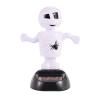 Halloween Car Dashboard Solar Powered Dancing Toys 5x7x11cm Skull Pumpkin Zombie Witch Car Shaking Head Dancer Doll Figurines Ghost Dancers Figurine for Halloween Party view 1