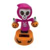 Halloween Car Dashboard Solar Powered Dancing Toys 5x7x11cm Skull Pumpkin Zombie Witch Car Shaking Head Dancer Doll Figurines Ghost Dancers Figurine for Halloween Party view 1