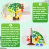 kowgical Monkey Balance Tree Game, Two-Player Balance Board Game, Interactive Family Balance Tree Desktop Game for Teenager view 3