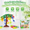 kowgical Monkey Balance Tree Game, Two-Player Balance Board Game, Interactive Family Balance Tree Desktop Game for Teenager view 4