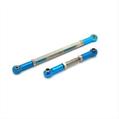 Rc Repairs Parts For MN For MN168 For MN82 LC79 For MN78 1/12 Metal Front Axle Steering Link Rod Linkage RC Car Upgrade Parts Accessories(SKY BLUE)