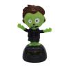 Halloween Car Dashboard Solar Powered Dancing Toys 5x7x11cm Skull Pumpkin Zombie Witch Car Shaking Head Dancer Doll Figurines Ghost Dancers Figurine for Halloween Party view 1