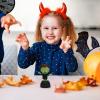 Halloween Car Dashboard Solar Powered Dancing Toys 5x7x11cm Skull Pumpkin Zombie Witch Car Shaking Head Dancer Doll Figurines Ghost Dancers Figurine for Halloween Party view 2