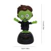 Halloween Car Dashboard Solar Powered Dancing Toys 5x7x11cm Skull Pumpkin Zombie Witch Car Shaking Head Dancer Doll Figurines Ghost Dancers Figurine for Halloween Party view 4