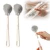 360 Flexible Silicone Bottle Brush with Long Handle, Soft Silicone Cup Cleaner Brush for Deep Cleaning, Multipurpose Water Bottle Cleaning Brush for Narrow Neck Bottles Baby Bottles Flasks (2) view 1