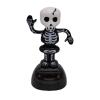 Halloween Car Dashboard Solar Powered Dancing Toys 5x7x11cm Skull Pumpkin Zombie Witch Car Shaking Head Dancer Doll Figurines Ghost Dancers Figurine for Halloween Party view 1
