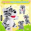 Animal Hand Puppets 11 Inch Safari Jungle Zoo Woodland Puppet Rainforest Grassland Animals Role-Playfor Kids Storytelling Imaginative Pretend Play Teaching Preschool Learning Educational(Tiger) view 2