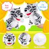 Animal Hand Puppets 11 Inch Safari Jungle Zoo Woodland Puppet Rainforest Grassland Animals Role-Playfor Kids Storytelling Imaginative Pretend Play Teaching Preschool Learning Educational(Tiger) view 3