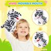 Animal Hand Puppets 11 Inch Safari Jungle Zoo Woodland Puppet Rainforest Grassland Animals Role-Playfor Kids Storytelling Imaginative Pretend Play Teaching Preschool Learning Educational(Tiger) view 4