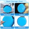 FIOPAZ Large Carrying Case and Silicone Case for Tamagotchi Paradise, Drop-Proof Protective for Tamagotchi Paradise Accessories with Body Cover, Lid Shell, Knob Cap, Lanyard & Keychain (Blue) view 3
