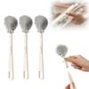 360 Flexible Silicone Bottle Brush with Long Handle, Soft Silicone Cup Cleaner Brush for Deep Cleaning, Multipurpose Water Bottle Cleaning Brush for Narrow Neck Bottles Baby Bottles Flasks (3) view 1
