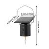 1pcs Solar Powered Wind Spinner Motor, Hanging Rotating Motor with Hook, Hanging Solar Revolving WindSpinner for Wind Chimes, Sun Catchers, Art Ornaments, Patio Garden Lawn Entryway Dcor view 2