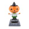Halloween Car Dashboard Solar Powered Dancing Toys 5x7x11cm Skull Pumpkin Zombie Witch Car Shaking Head Dancer Doll Figurines Ghost Dancers Figurine for Halloween Party view 1