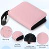 1 Pocket Card Binder  Collectible Trading Card Album, Single Card Holder with 20 Pages, Holds 40 Cards, Side-Loading Mini Binder for TCG, MTG, Sports, Baseball, Football, Small Sports Card Book,Pink view 2