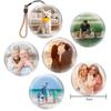 3D Crystal Ball with Digital Display, Personalized LED Photo & Video Sphere, 3D Crystal Bal l Ultrasound,2.7" Crysta l Ball Video Player,Custom Upload Memory Gift for Anniversary, Birthday,Wedding view 4