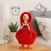 7 Inches Desk Goose Outfits, Cute Hoodie with Adjustable Hood, Magnetic Statue Key Holder, Easy to Put On, Fun Conversation Starter for Workspaces (Purple) view 4