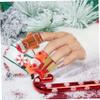 Christmas Finger Puppets Set, 10Pcs Cartoon Santa Elk Snowman Xmas Tree Puppets, Party Favor Goodie Bag Fillers for Kids view 2