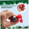 Christmas Finger Puppets Set, 10Pcs Cartoon Santa Elk Snowman Xmas Tree Puppets, Party Favor Goodie Bag Fillers for Kids view 4