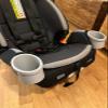 2-Pack Cup Holders for Graco 4Ever DLX - Easy Tool-Free Quick-Snap Side Mount with Secure Anchor Hook, Fits Bottles Up to 74/80mm (Black) view 3