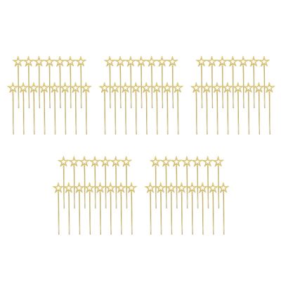 LOGOFUN 75pcs Gold Star Wands Fairy Sticks for Kids Birthday Party Cosplay Stage Performance