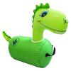 Luwecf Bouncy Dinosaur Toy Inflatable Riding Hopping Toy Lightweight Birthday Gift Portable Ride on for Park, Game, Backyard view 1