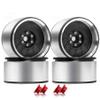4PCS 2.2'' CNC Aluminum Alloy Wheel Rim 63x33mm RC Upgrade Parts for AXIAL 1/8 AXP8 Gilamon RC Car view 1