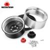 4PCS 2.2'' CNC Aluminum Alloy Wheel Rim 63x33mm RC Upgrade Parts for AXIAL 1/8 AXP8 Gilamon RC Car view 4