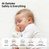 Garkoko Baby Pacifiers 06 Months, One-Piece Soft Silicone Breast-Like Pacifier for Newborn & Breastfed Babies, BPA-Free view 2