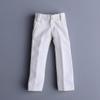 1/12 Scale Male Suit Set Clothing for 6-inches Male Action Figure Body, 1/12 Man Action Figure Suit with Waistcoat, Vestsuit, Trousers and Tie 6-Piece Suit Set Outfit (White & White, Business Suit) view 4
