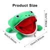 YBEATY Anime Frog Coin Purse Funny Small Money Pouch Frog Plush Purse Exquisite Compact Cute Mini Wallet Manga Flannel Wallet Cute Funny Plush Halloween Coin Purses for Women Men view 2