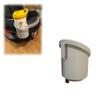 2-Pack Cup Holders for Graco 4Ever DLX - Easy Tool-Free Quick-Snap Side Mount with Secure Anchor Hook, Fits Bottles Up to 74/80mm (Red) view 1