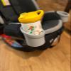 2-Pack Cup Holders for Graco 4Ever DLX - Easy Tool-Free Quick-Snap Side Mount with Secure Anchor Hook, Fits Bottles Up to 74/80mm (Red) view 2