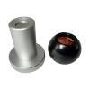 Ball Prism Spherical Magnetic Measuring Ball Monitoring Mini Prism with Holder Copper Coated view 4