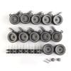 RC Tank Upgrade Repair and Modification Parts Metal Caterpillar, Drive Wheels, etc. Suitable for Henglong 1/16 US Army Walker Dog M41A3 Light Tank3839-1 (Metal Road Wheel kit) view 1